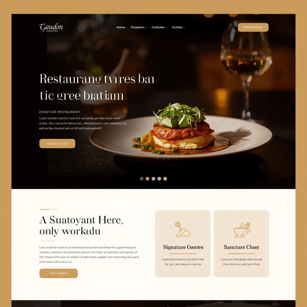 Restaurant Template